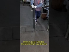 800 mm laserowo stopione żaru diamentowej do betonu zbrojnego