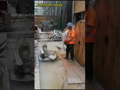 Ścinanie 3-metrowego betonu zbrojnego jak masło 10 razy szybciej!