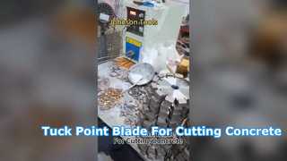 Wysokiej jakości spiekane ostrze turbo o średnicy 160 mm do profesjonalnego cięcia betonu