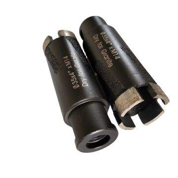 SGS OD 35 mm Wiertła diamentowe suche z rdzeniem lutowniczym do granitu
