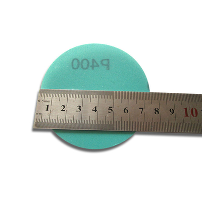 75 mm 3-calowe, zielone, haczykowe i pętelkowe diamentowe podkładki polerskie z tlenku glinu