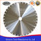 Prefabrykowane betonowe płyty o średnicy 600 mm zawierają stalowe diamentowe brzeszczoty betonowe do prefabrykacji