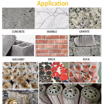 4 cali diamentowe tarcze szlifujące koło dyskowe do szlifu dressing w M14 lub 5/8 "-11 nici