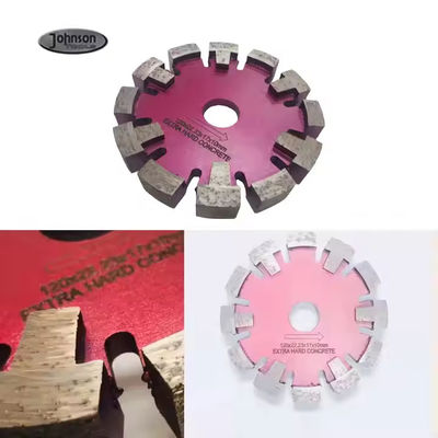 125mm Podłoga laserowo spawany diament 17mm grubości segmentów podłogi rowujący dysk Tuck Point Saw Blade