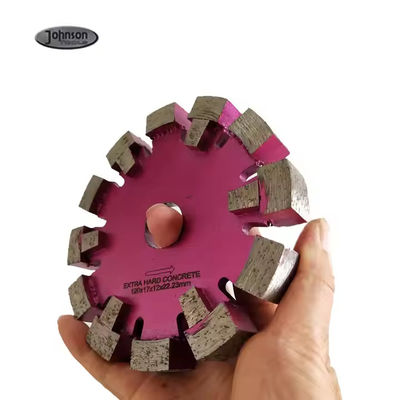 125mm Podłoga laserowo spawany diament 17mm grubości segmentów podłogi rowujący dysk Tuck Point Saw Blade