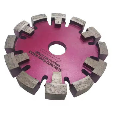 125mm Podłoga laserowo spawany diament 17mm grubości segmentów podłogi rowujący dysk Tuck Point Saw Blade