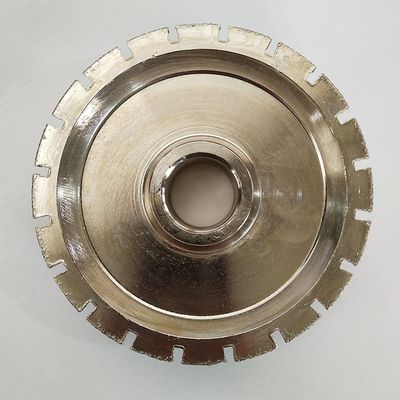 Wysokiej wydajności 140 mm elektroliterowane koła szlifowe z diamentowym profilem