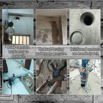 Wzmocniony betonowy okrągły otwór 100 mm diamentowe wiertło rdzeniowe