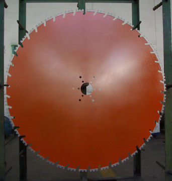 600-1600 mm spawanych laserowo diamentowych pił ściennych bez płasko wyciętych otworów na śruby