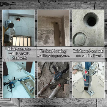 Narzędzia wiertnicze OD32-350mm Betonowe diamentowe wiertarki do budowy murów i betonu