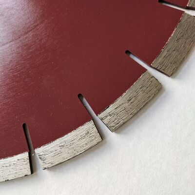 350 mm spawane laserowo ostrze z cichym rdzeniem do trudno wypalanych cegieł ceramicznych