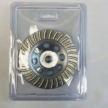 Światła waga 100-180 mm Turbo betonowa szlifa z rdzeniem aluminiowym