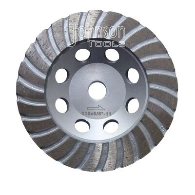 5-calowy 125-milimetrowy Turbo Cup Wheel, 5 diamentowych tarcz szlifierskich do betonu