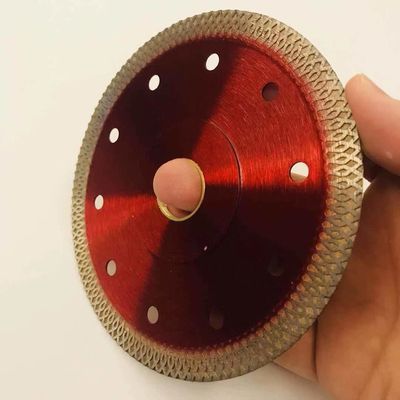SGS 125mm X Mesh Turbo szlifierka do płytek porcelanowych, czerwona