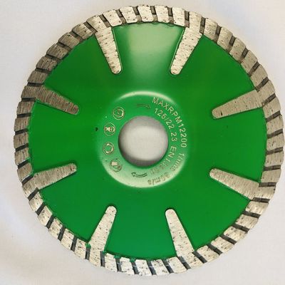 OD125 Tarcza tnąca do betonu spiekanego na gorąco ze spiekanego diamentu z segmentami Turbo