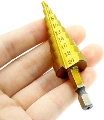 Wiertło z chwytem stożkowym 21 mm Hss Trójkątny chwyt z dużą prędkością