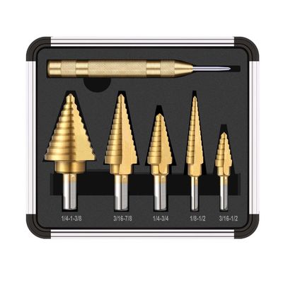 6 SZTUK HSS4241 Hex Shank 22mm Diamentowe wiertła rdzeniowe pokryte tytanem