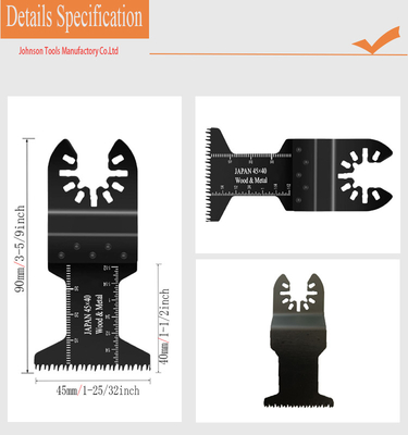 45 * 40mm Japan Teeth Multi Brzeszczot do drewna i plastiku z plastikowym pudełkiem