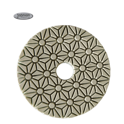 Granitowe podkładki polerskie 100 mm 3-stopniowe do płytek ceramicznych porcelanowych